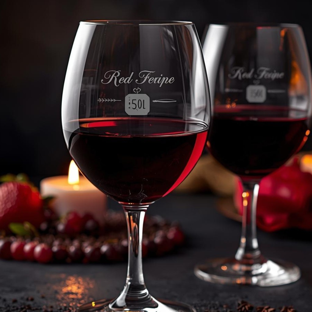 Wine glasses & tumblers (engraved)